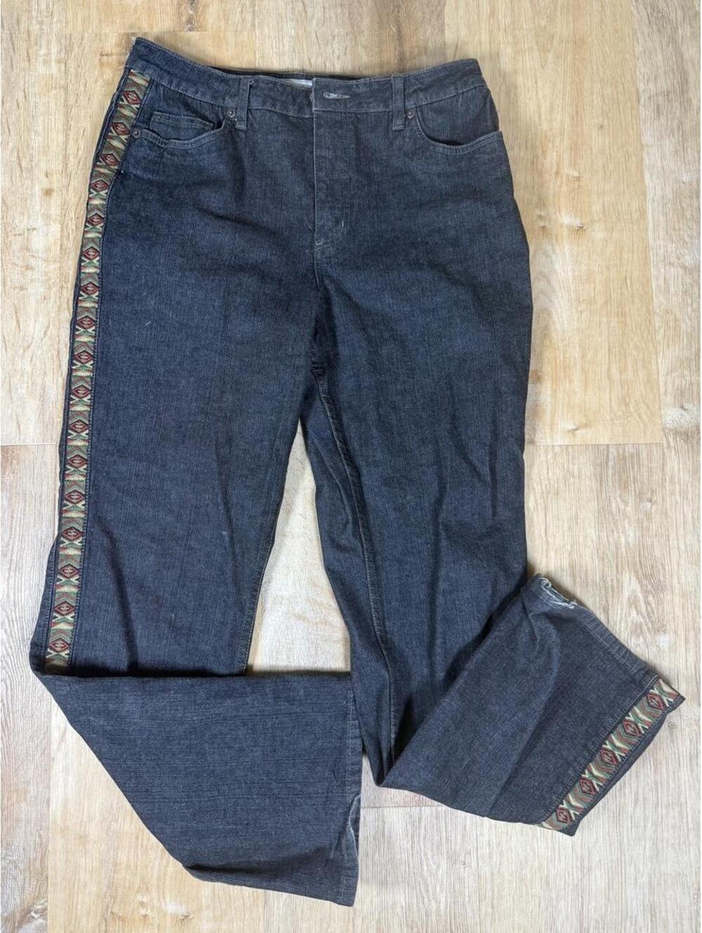 Y2K Coldwater Creek Dark Wash Denim Jeans – Size 12